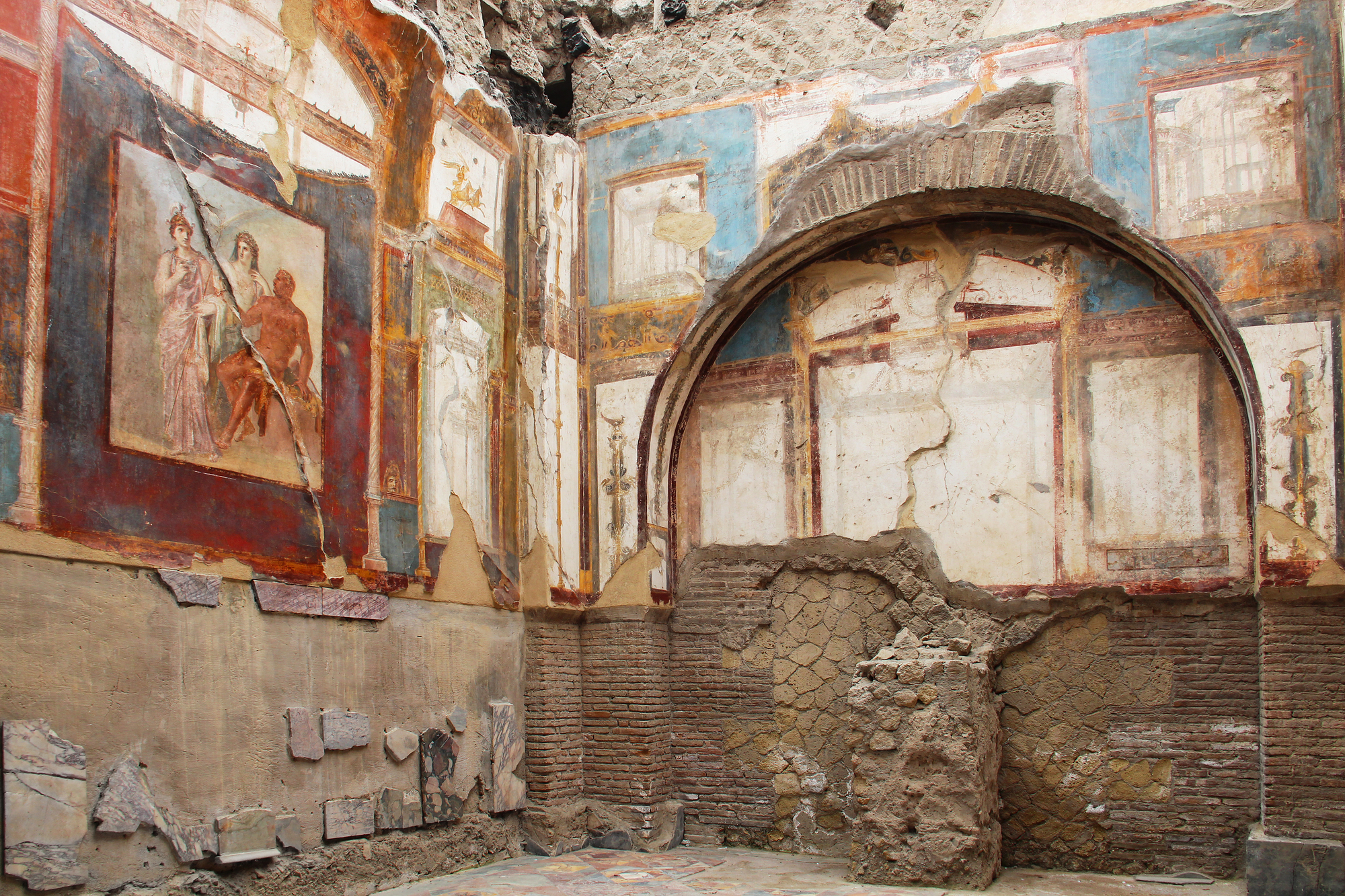 augustal sack of Herculaneum