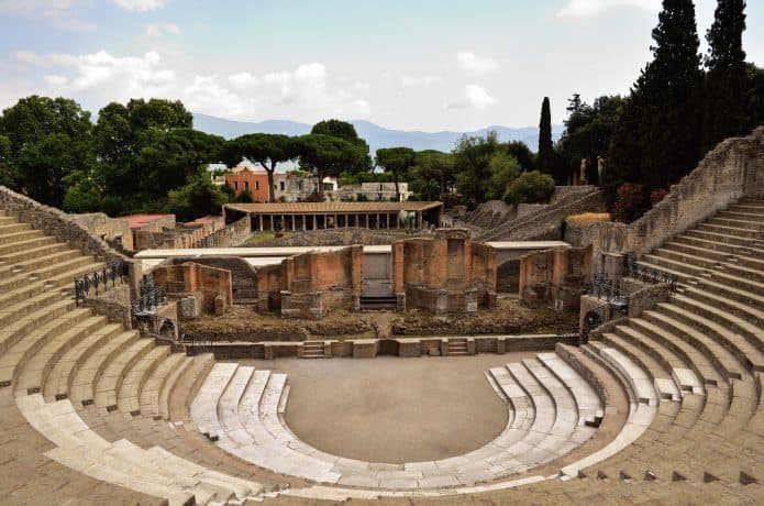 Teatro grande di Pompei