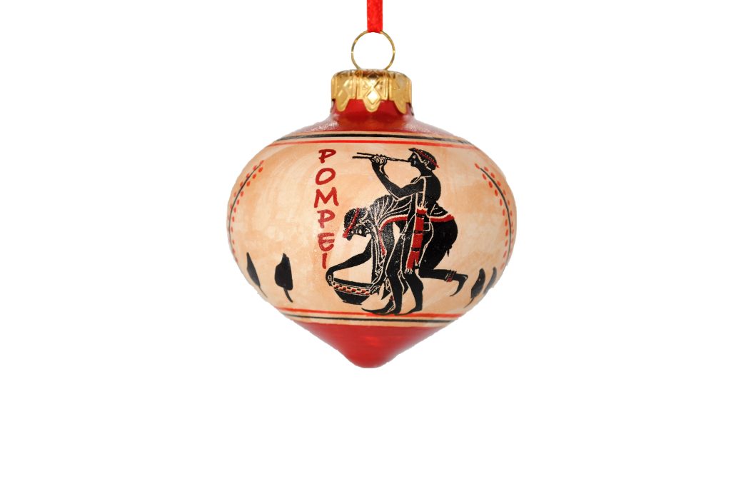 Christmas ball in the shape of a teardrop Pompeii