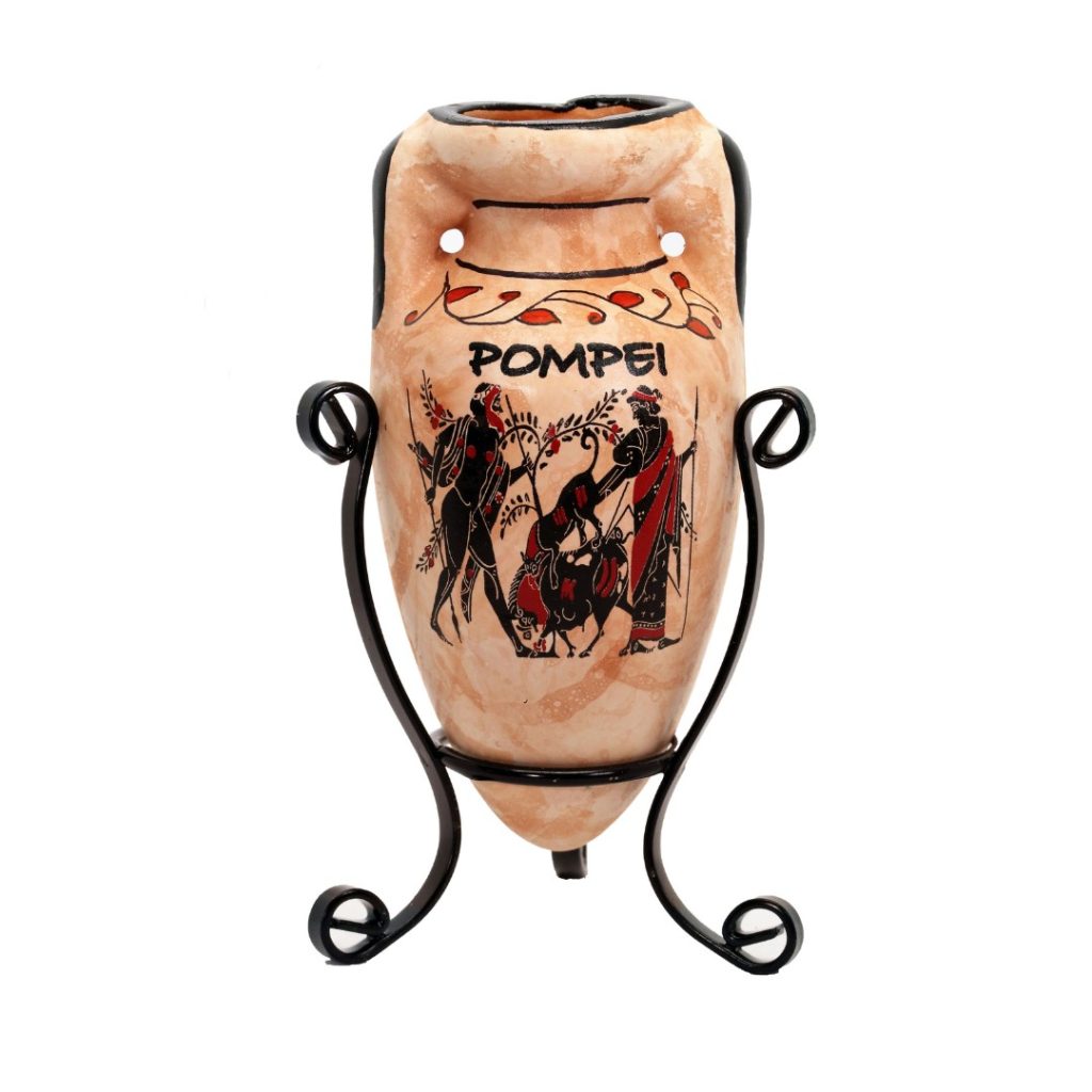 Vaso anfora in terracotta di Pompei