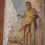 Dipinto del priapo Pompei