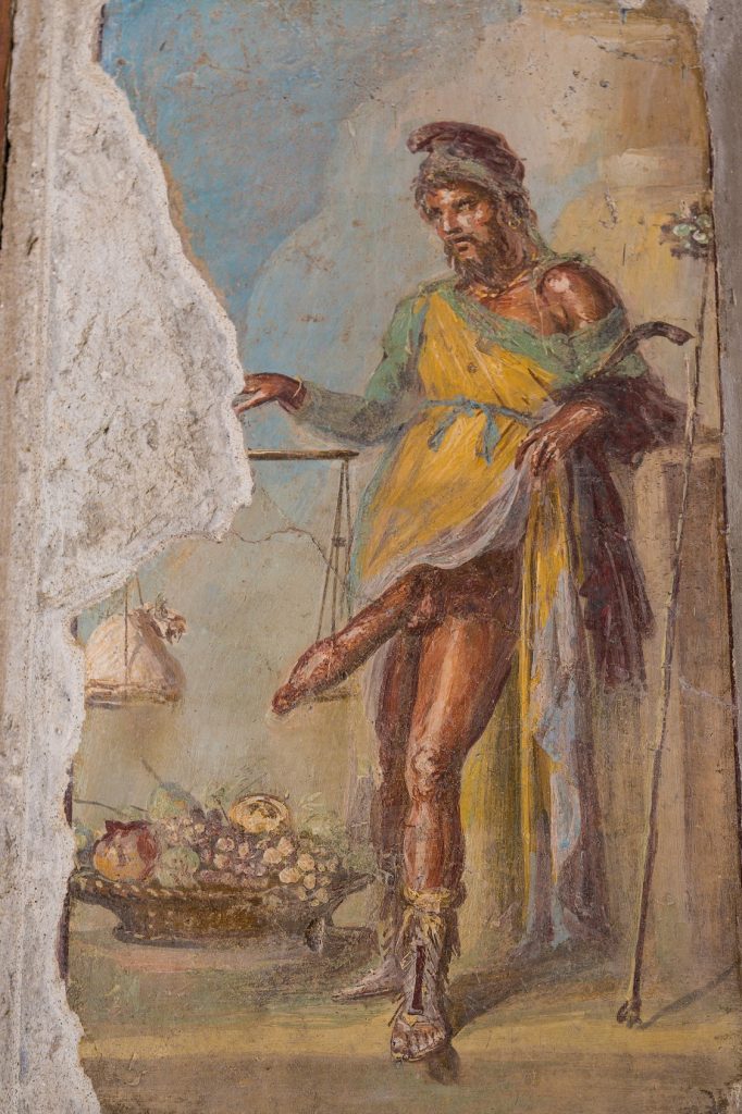 Dipinto di Priapo casa dei Vettii
