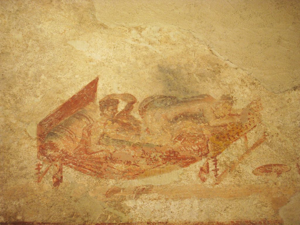 erotic scene lupanare
