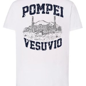 Maglietta con stampa Pompei - Vesuvio
