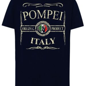 Maglietta Pompei Italia Navy