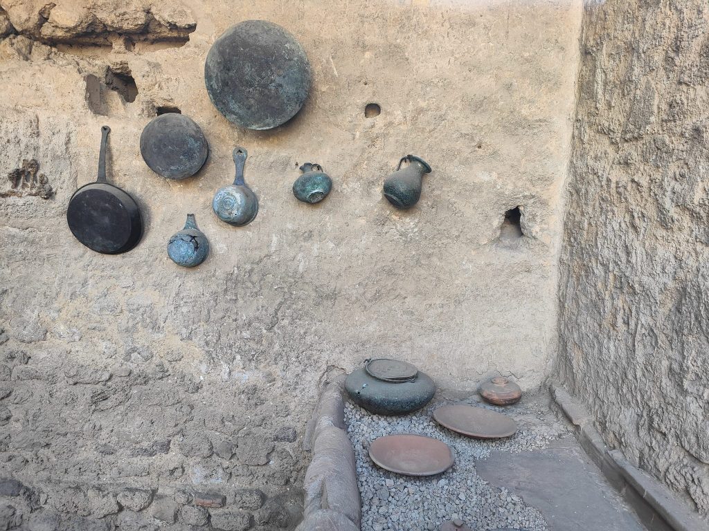 Cucina nella fullonica di Stephanus