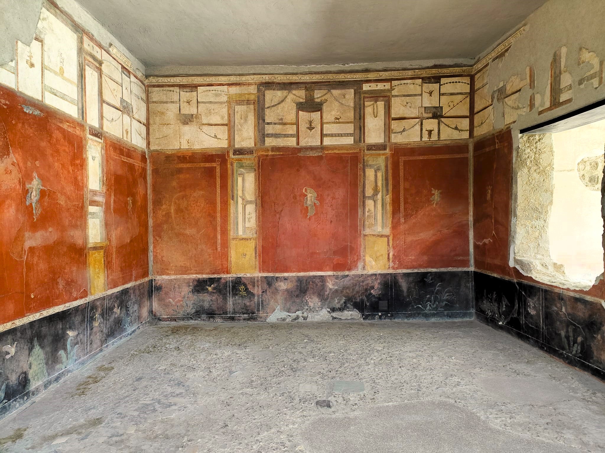 A room in the Stephanus fullonica