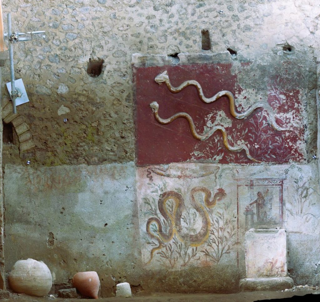 La casa di Pompei dove è stato ritrovato l'ultimo  manifesto elettorale