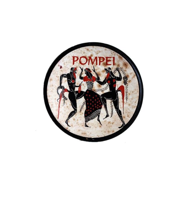 Pompeii Round Magnet