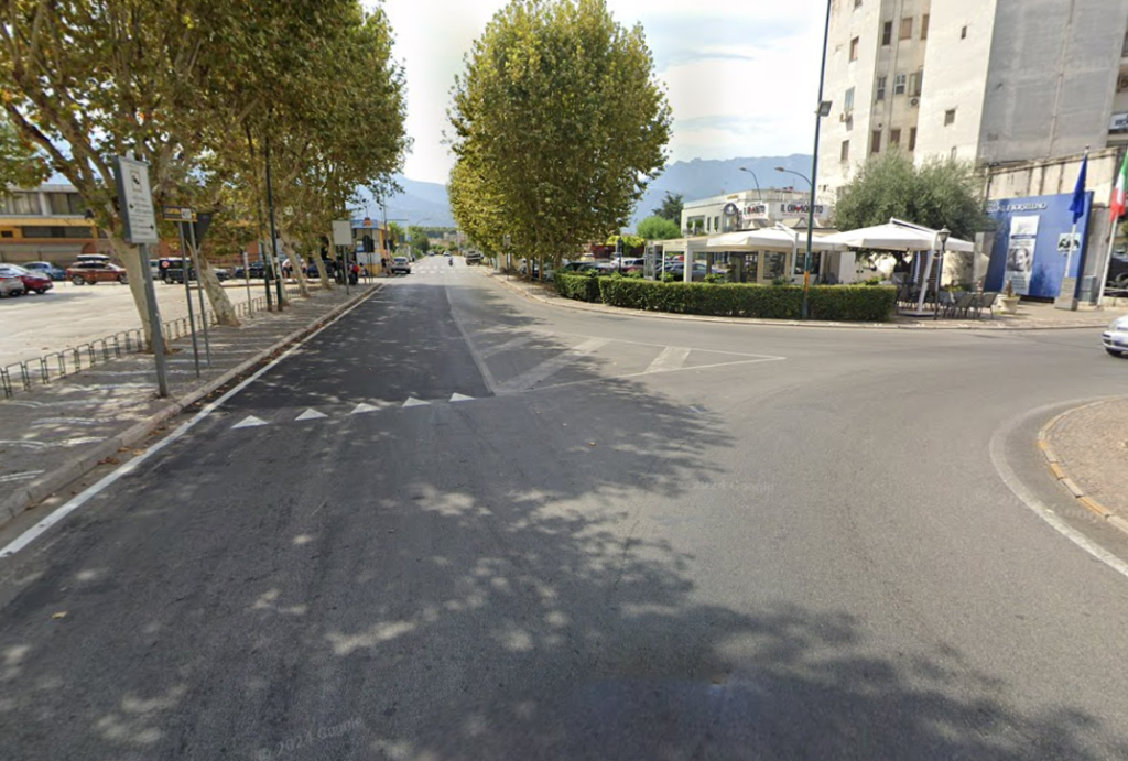 Falcone and Borsellino Square Parking Pompeii