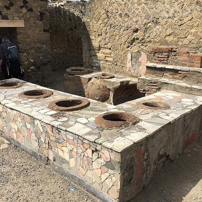 Un esempio di thermopolia a Pompei