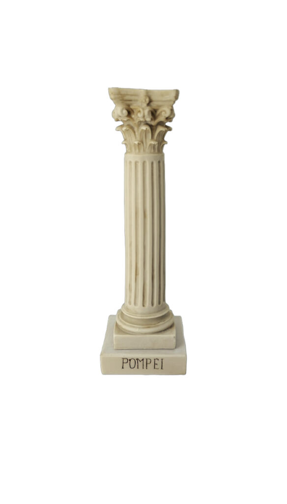 Column sculpture of Pompeii