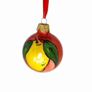 Pallina di Natale dipinta a mano