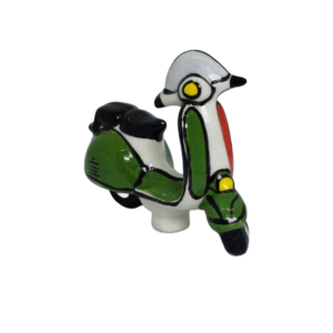 Italian Vespa model in ceramic